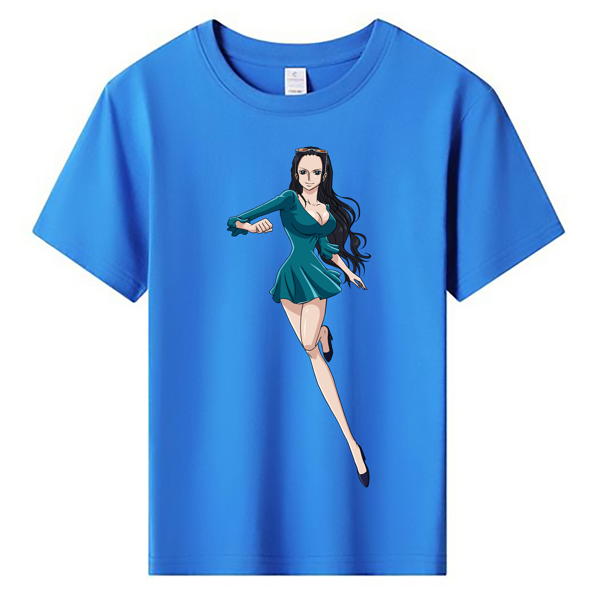 ワンピース ニコ・ロビン ONE PIECE Nico Robin 綿100％キッズTシャツ（フロントプリント）